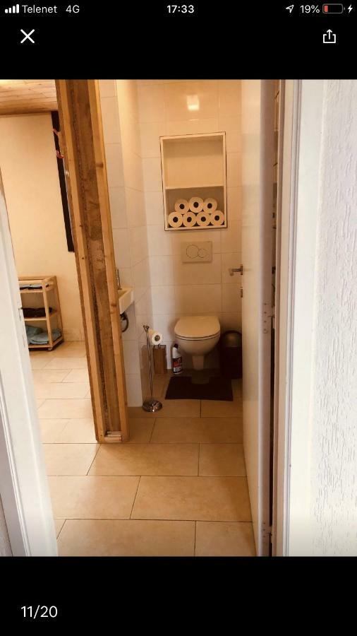 Groot Appartement Nabij Brugge Met Eigen Badkamer! 담 외부 사진